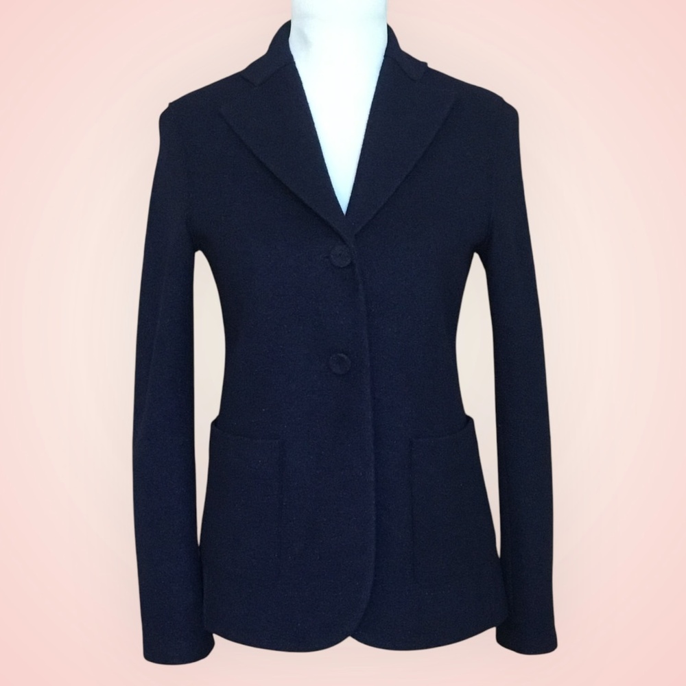 Harris Wharf London Wool Blend Tailored Blazer